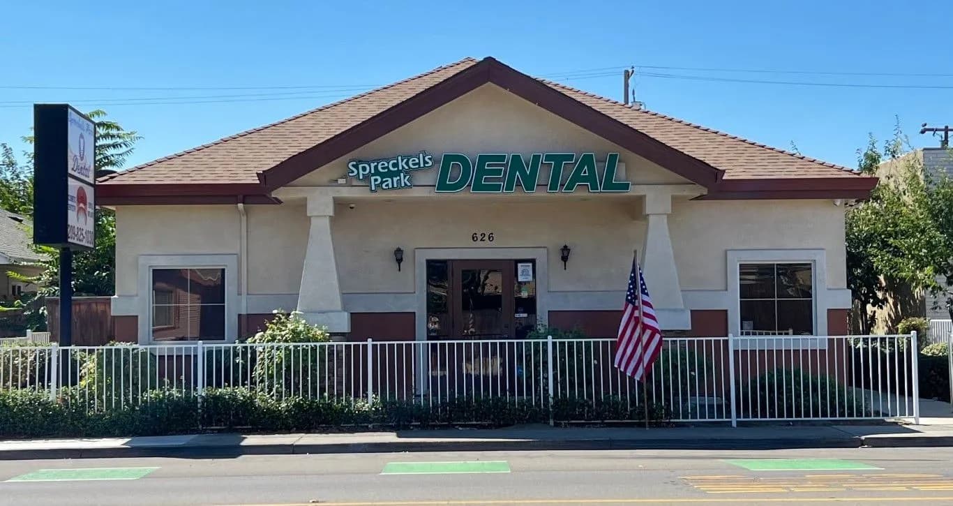 Dental office consultation area